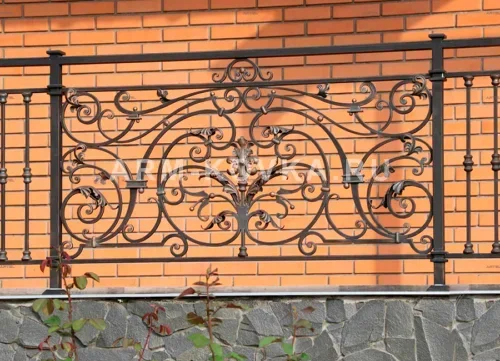 Кованый балкон БК-100