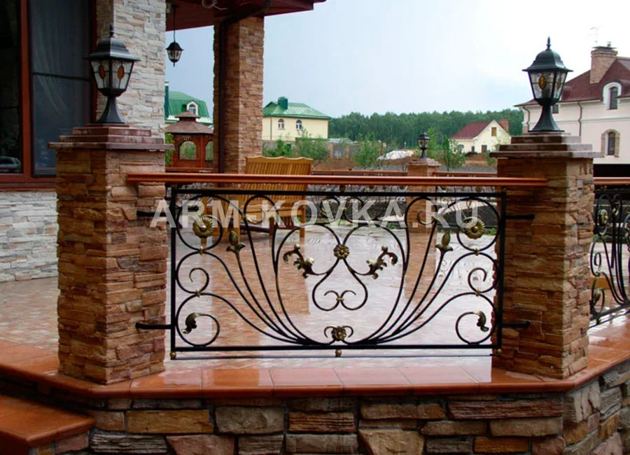 Кованый балкон БК-4 — фото 1