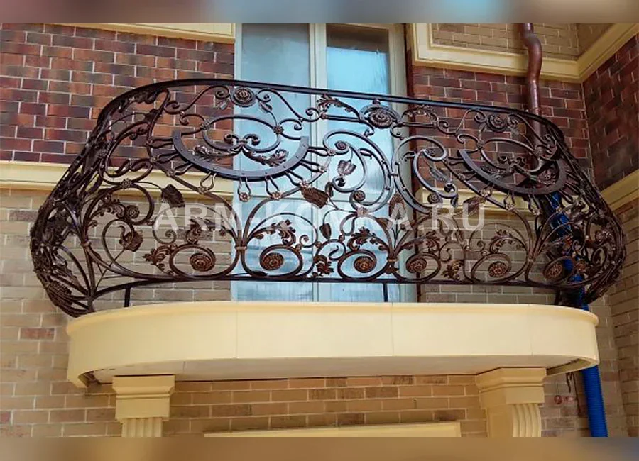 Кованый балкон БК-5 — фото 1