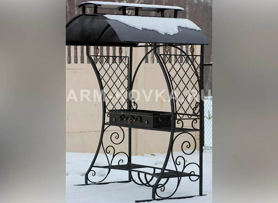 Кованый мангал-комплекс КМ-15 — фото 1