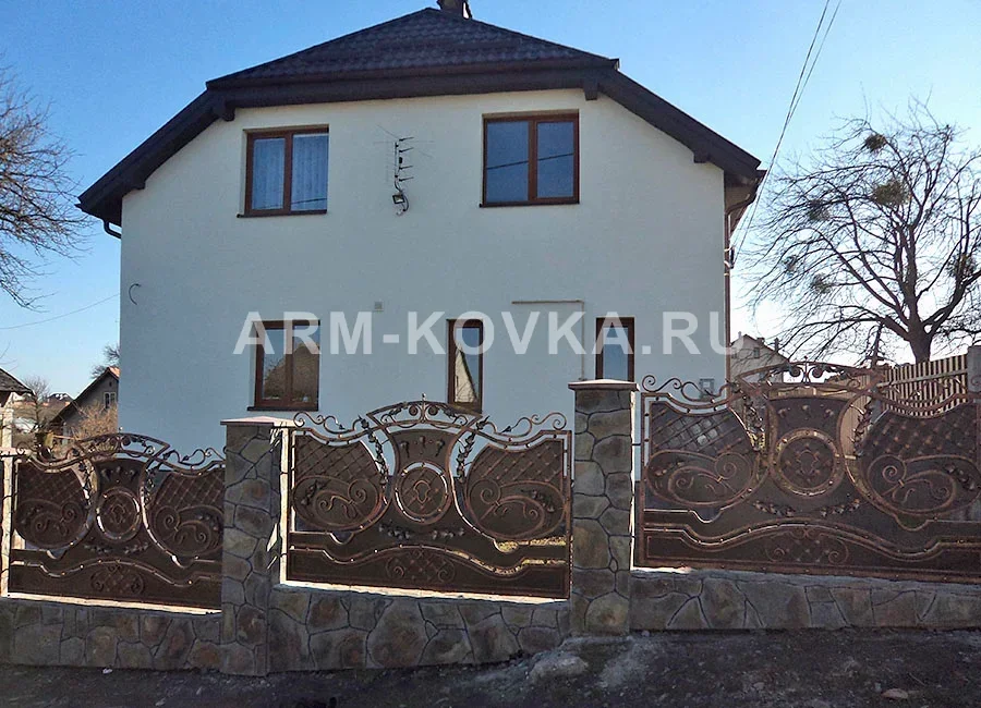 Кованый забор КЗ-15 — фото 1
