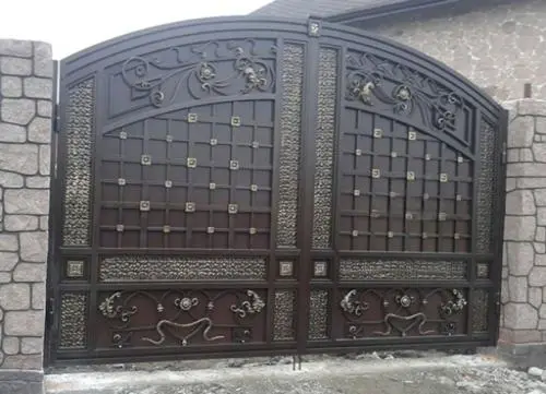 Кованые ворота КВ-003