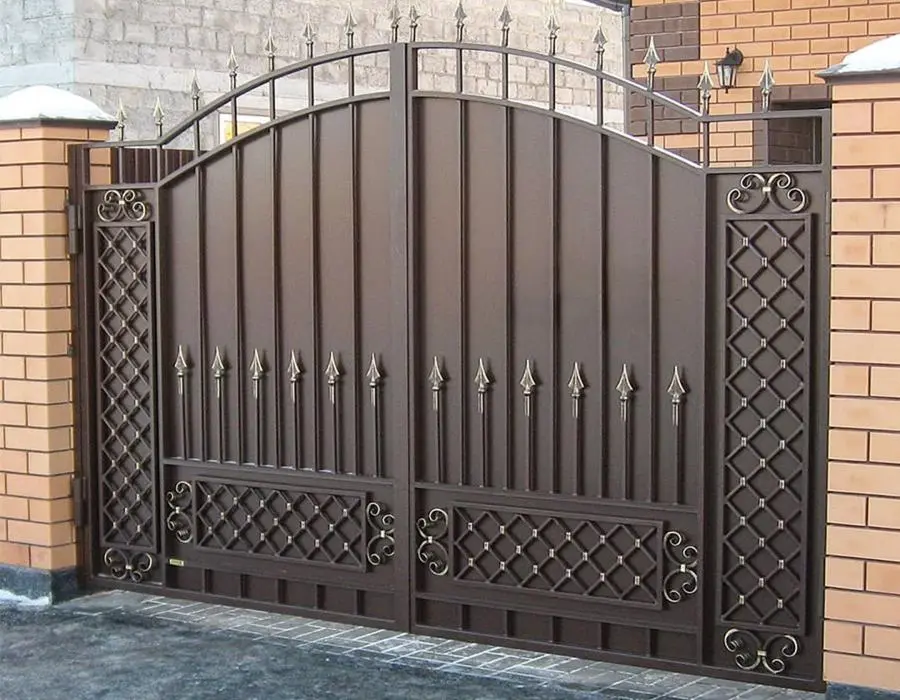 Кованые ворота КВ-005